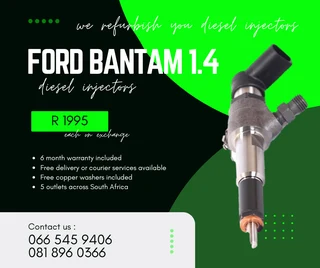 Ford Bantam Diesel Injectors For Sale On Exchange With Warranty