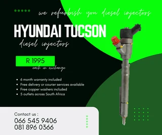 Hyundai Tucson Diesel Injectors For Sale On Exchange With Warranty