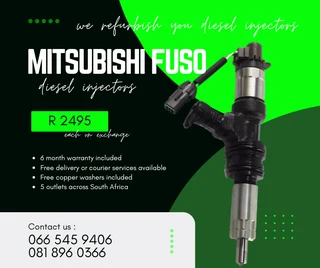 Mitsubishi Fuso Diesel Injectors For Sale On Exchange With Warranty