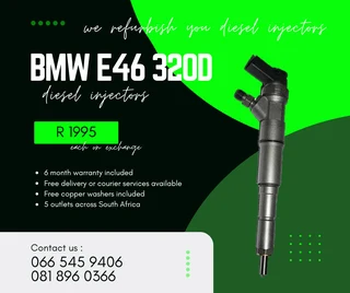 Bmw E46 320 D Diesel Injectors For Sale On Exchange With Warranty