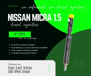 Nissan Micra Diesel Injectors For Sale On Exchange With Warranty