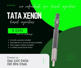 Tata Xenon Diesel Injectors For Sale On Exchange With Warranty