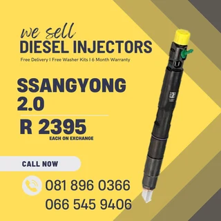 Ssangyong Diesel Injectors For Sale On Exchange With Warranty
