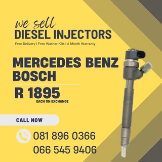 Mercedes Benz Bosch Diesel Injectors For Sale On Exchange With Warranty