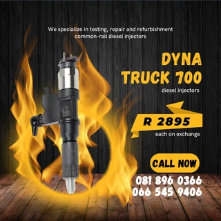 Dyna 700 Diesel Injectors For Sale On Exchange With Warranty