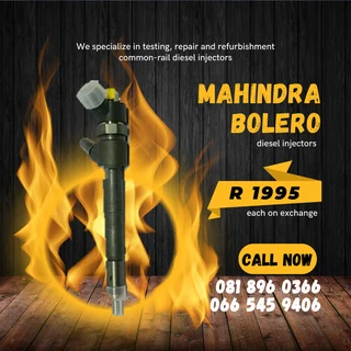 Mahindra Bolero Diesel Injectors For Sale On Exchange With Warranty