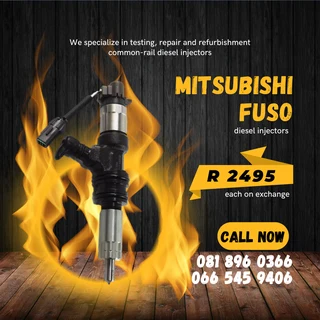 Mitsubishi Fuso Diesel Injectors For Sale On Exchange With Warranty