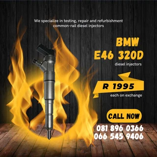 Bmw E46 320d Diesel Injectors For Sale On Exchange With Warranty