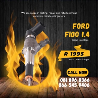 Ford Figo 1.4 Diesel Injectors For Sale On Exchange With Warranty