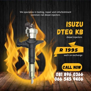 Isuzu Dteq Kb Diesel Injectors For Sale On Exchange With Warranty