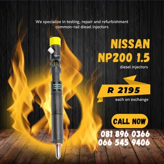 Nissan Np200 Diesel Injectors For Sale On Exchange With Warranty