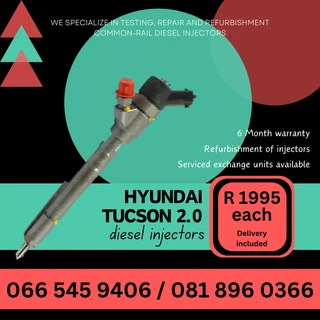 Hyundai Tucson Diesel Injectors For Sale On Exchange With Warranty