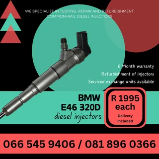 Bmw E46 320d Diesel Injectors For Sale On Exchange With Warranty