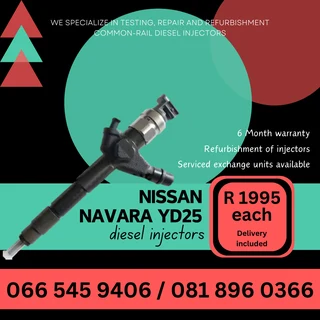 Nissan Navara Diesel Injectors For Sale On Exchange With Warranty