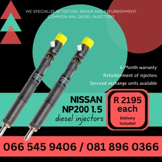 Nissan Np200 Diesel Injectors For Sale On Exchange With Warranty