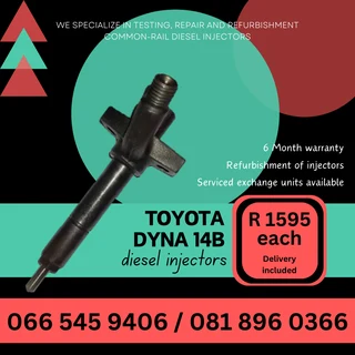 Toyota Dyna 14b Diesel Inejctors For Sale On Exchange With Warranty