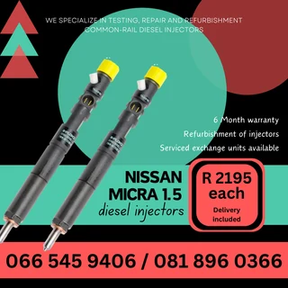 Nissan Micra Diesel Injectors For Sale On Exchange With Warranty