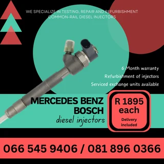 Mercedes Benz Bosch Diesel Injectors For Sale On Exchange With Warranty