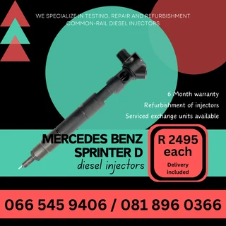 Mercedes Benz Sprinter Delphi Diesel Injectors For Sale On Exchange With Warranty