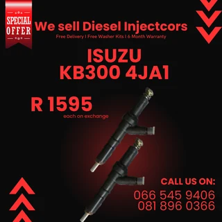 Isuzu Kb300 4ja1 Diesel Injectors For Sale On Exchange With Warranty