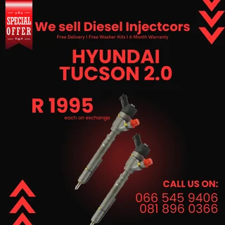 Hyundai Tucson Diesel Injectors For Sale On Exchange With Warranty