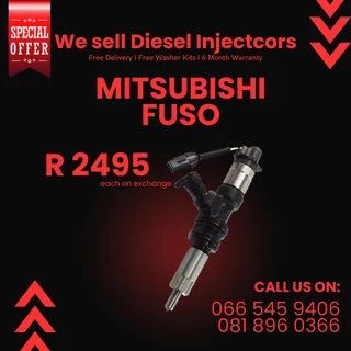 Mitsubishi Fuso Diesel Injectors For Sale On Exchange With Warranty