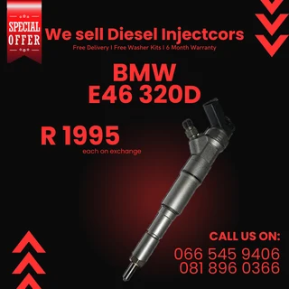 Bmw E46 320d Diesel Injectors For Sale On Exchange With Warranty