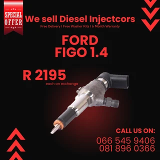 Ford Figo Diesel Injectors For Sale On Exchange With Warranty