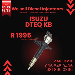 Isuzu Dteq Kb Diesel Injectors For Sale On Exchange With Warranty