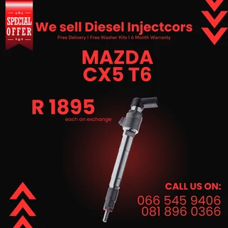 Mazda Cx5 Diesel Injectors For Sale On Exchange With Warranty