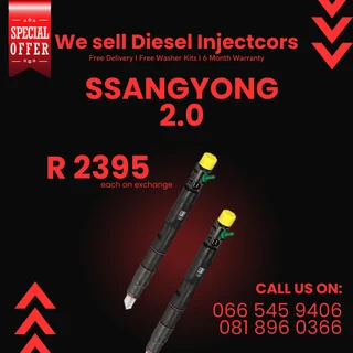 Ssangyong Diesel Injectors For Sale On Exchange With Warranty