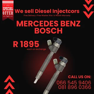 Mercedes Benz Bosch Diesel Injectors For Sale On Exchange With Warranty