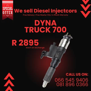 Dyna Truck 700 Diesel Injectors For Sale On Exchange With Warranty