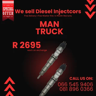 Man Truck Diesel Injectors For Sale On Exchange With Warranty