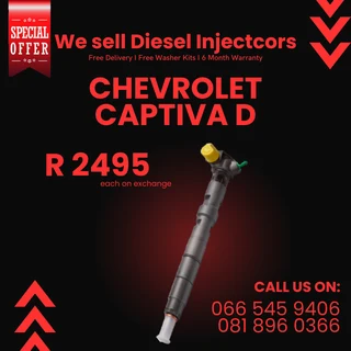 Chevrolet Captiva Diesel Injectors For Sale On Exchange With Warranty