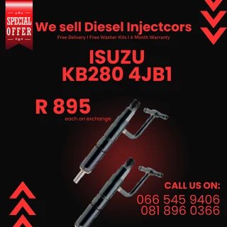 Isuzu Kb280 4jb1 Diesel Injectors For Sale On Exchange With Warranty