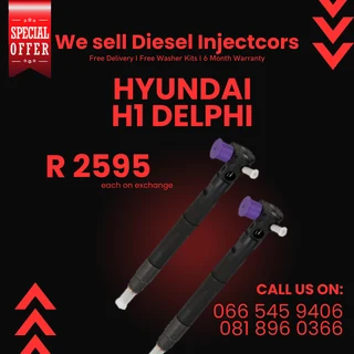 Hyundai H1 Diesel Injectors For Sale On Exchange With Warranty