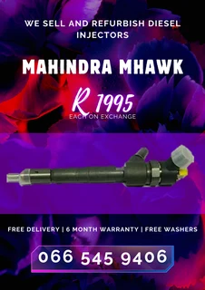 Mahindra Mhawk Diesel Injectors For Sale On Exchange With Warranty