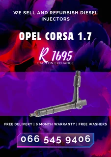 Opel Corsa 1.7 Diesel Injectors For Sale On Exchange With Warranty