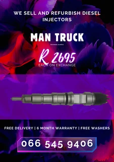 Man Truck Diesel Injectors For Sale On Exchange With Warranty