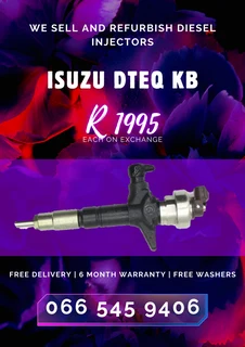 Isuzu Dteq Kb Diesel Injectors For Sale On Exchange With Warranty