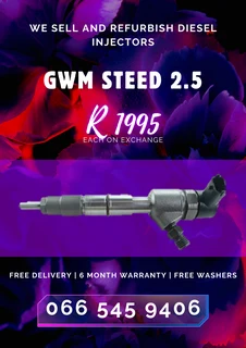 Gwm Steed 2.5 Diesel Injectors For Sale On Exchange With Warranty