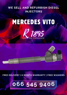 Mercedes Benz Vito Diesel Injectors For Sale On Exchange With Warranty