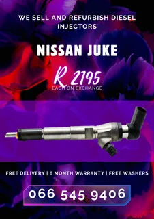 Nissan Juke Diesel Injectors For Sale On Exchange With Warranty