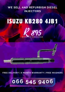 Isuzu Kb280 4jb1 Diesel Injectors For Sale On Exchange With Warranty