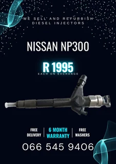 Nissan Np300 Diesel Injectors For Sale On Exchange With Warranty