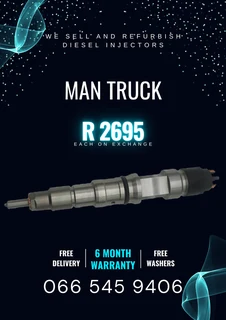 Man Tga Diesel Injectors For Sale On Exchange With Warranty