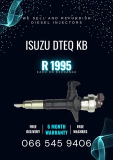 Isuzu Dteq Kb Diesel Injectors For Sale On Exchange With Warranty
