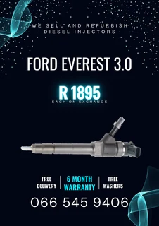 Ford Everest Diesel Injectors For Sale On Exchange With Warranty
