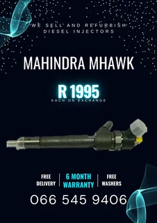 Mahindra Mhawk Diesel Injectors For Sale On Exchange With Warranty